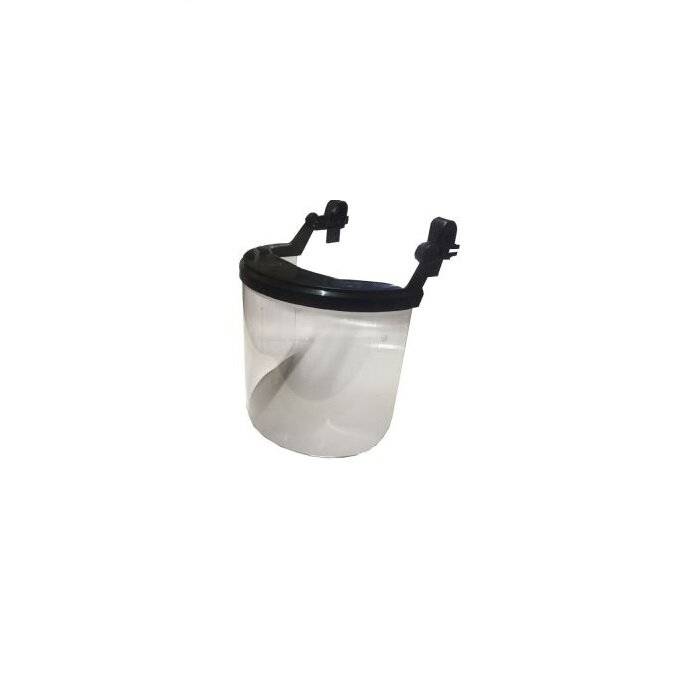 Protector Facial 1 Mm + Adaptador Para Casco Mapuche Fravida