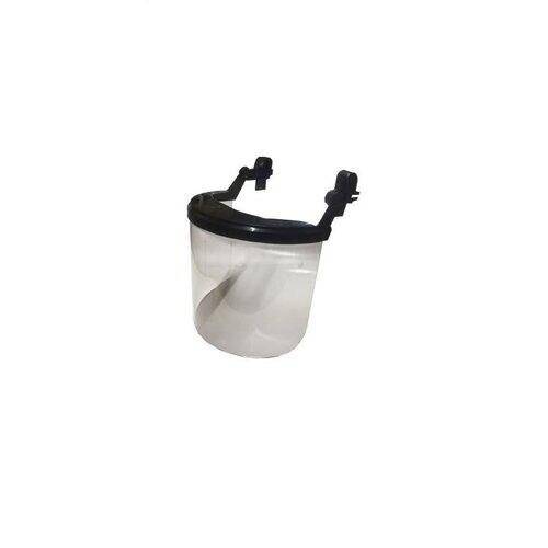 Protector Facial 2 Mm. Alto Impacto + Adaptador P/ Casco Comahue-Mapuche Fravida