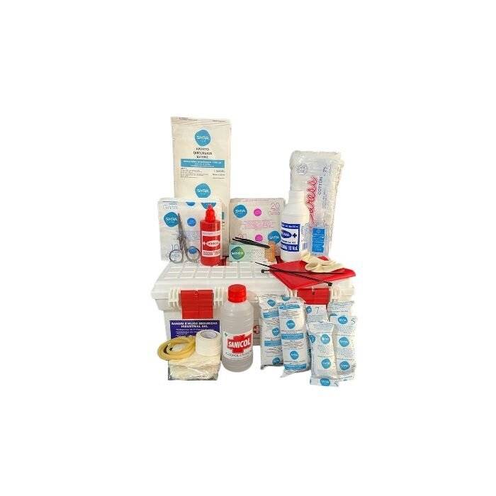 Botiquin De Primeros Auxilios - Frigorifico - 71 Unidades Maletin Plastico
