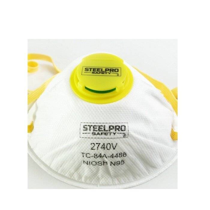Respirador Steelpro 2740V X10 Unidades