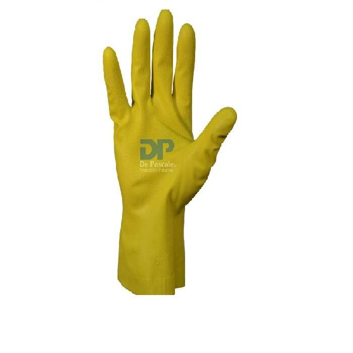 Guante Látex Para Uso Doméstico Flocado Dps Talle L