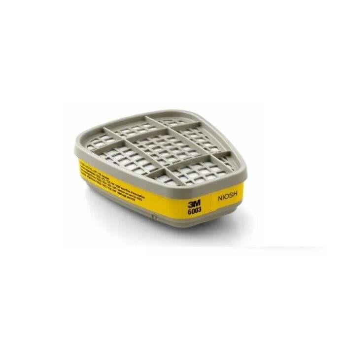 Kit Filtros 6003 Para Vapores Organicos 3M