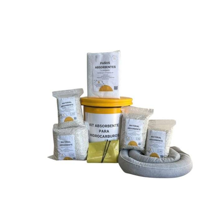 Kit De Contencion De Derrames 20Lts