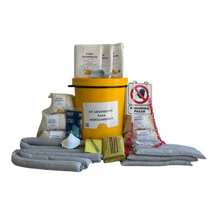 Kit De Contencion De Derrames 75Lts