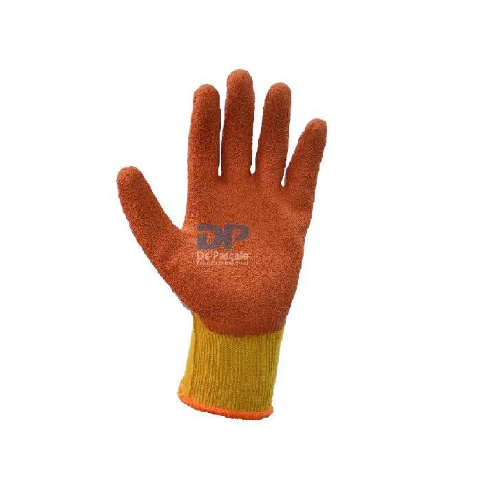 Guante Tejido Sin Costura G10 Recubierto En Látex Rugoso De Pascale Talles 8-10