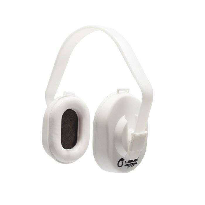 Protector Auditivo De Copa Alternative Clean (Color Blanco) Nrr 20Db Libus