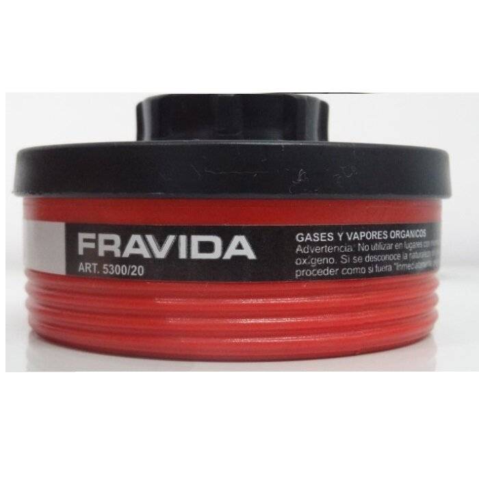 5300-20 Kit Filtros A Rosca Para Vapores Organicos Fravida X 2 Unid