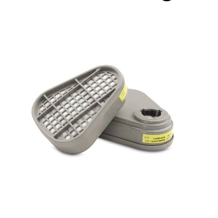 Kit Filtro A Bayoneta Para Gases Acidos Y Vapores Organicos Mgv-500 Niosh X2 Unid Fravida