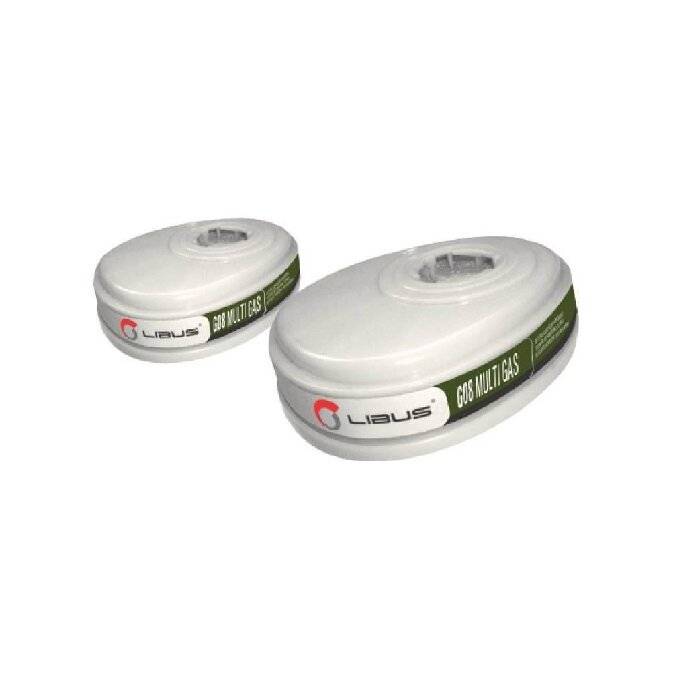 Kit Cartuchos G08 Filtro Multigas Kit X2 Libus