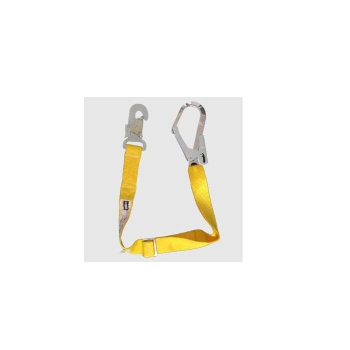 Cola De Amarre Sujecion Regulable De 1,5 Mt Mosqueton Forjado 55 Mm Maximo Esfuerzo