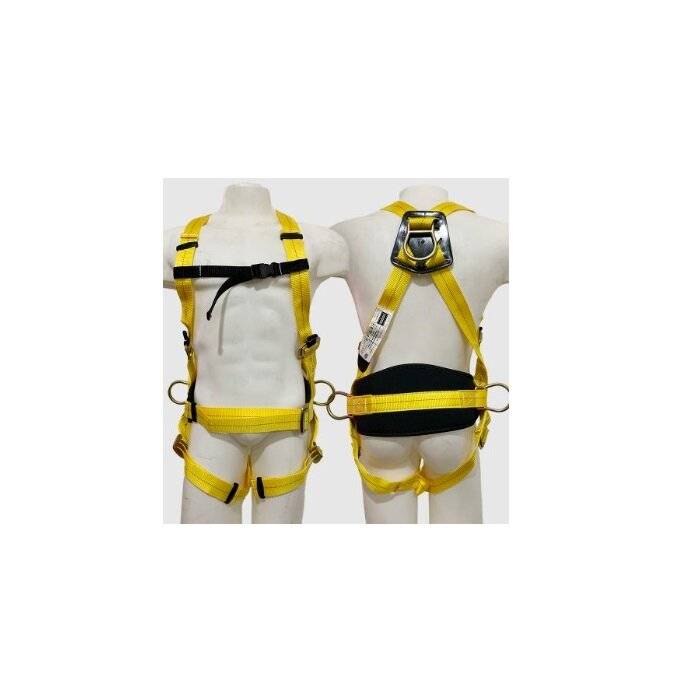 Arnes Anticaídas, Enganche Dorsal + Sujeción Y Posicionamiento + Protector Lumbar Acolchado Maximo Esfuerzo