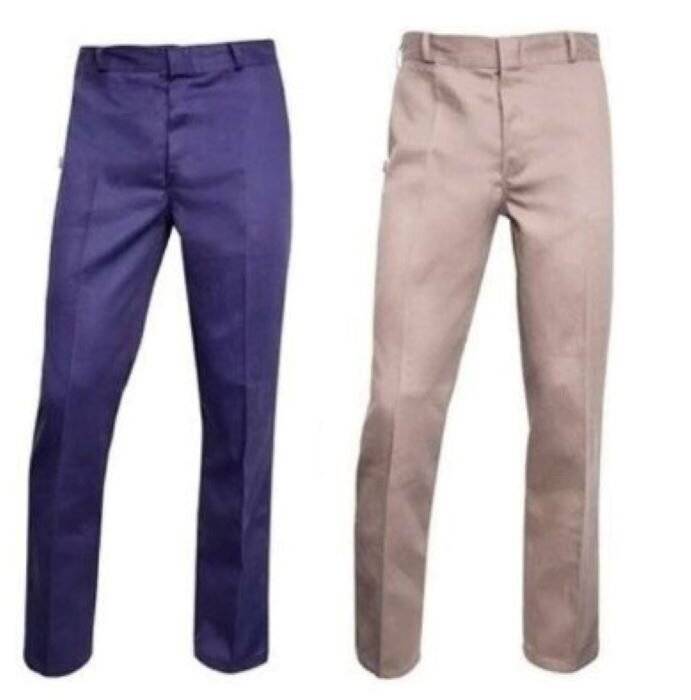 Pantalon Clasico Security Azul, Beige, Naranja